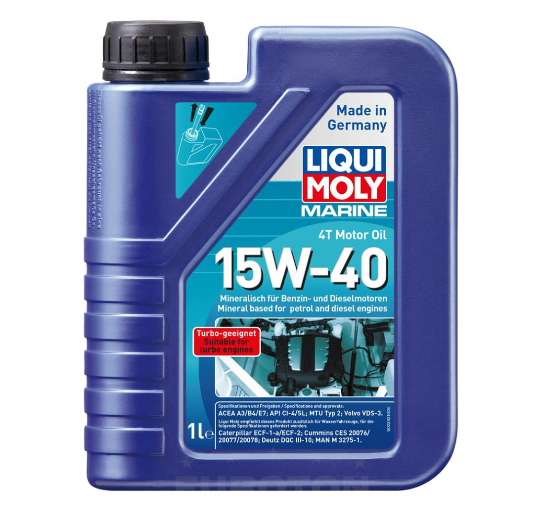 MOTORNO ULJE 4T 15W40 1l  LIQUI MOLY MARINE